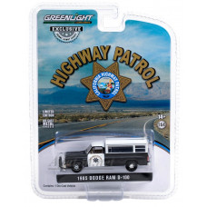 30414-GRL DODGE RAM D-100 "California Highway Patrol" 1985, 1:64